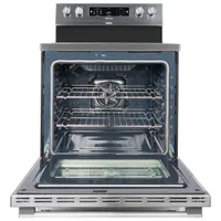 Hisense 30" 5.8 Cu. Ft. Freestanding Electric Air Fry Range (HBE3501CPS) - Stainless Steel