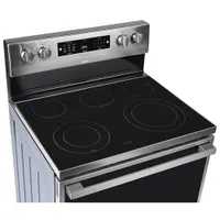 Hisense 30" 5.8 Cu. Ft. Freestanding Electric Air Fry Range (HBE3501CPS) - Stainless Steel