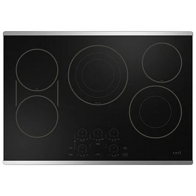 Cafe 30" 5-Element Electric Cooktop (CEP90302TSS) - Stainless Steel