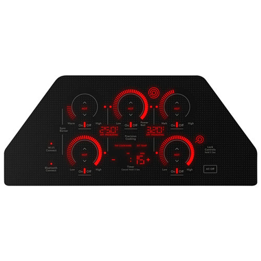 Cafe 30" 5-Element Electric Cooktop (CEP90302TSS) - Stainless Steel