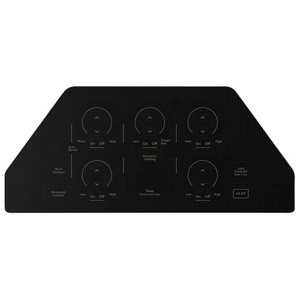 Cafe 30" 5-Element Electric Cooktop (CEP90301TBB) - Black