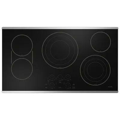 Cafe 36" 5-Element Electric Cooktop (CEP90362TSS) - Stainless Steel