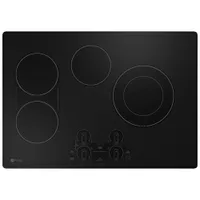 GE Profile 30" 4-Element Electric Cooktop (PEP7030DTBB) - Black