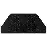 GE Profile 30" 4-Element Electric Cooktop (PEP7030DTBB) - Black