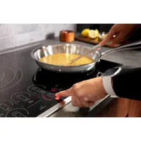 GE Profile 30" 4-Element Electric Cooktop (PEP7030DTBB) - Black