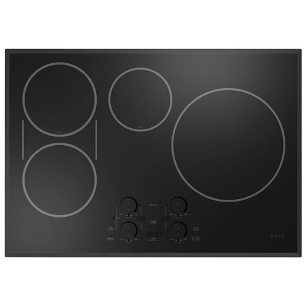 Cafe 30" 4-Element Induction Cooktop (CHP90301TBB) - Black