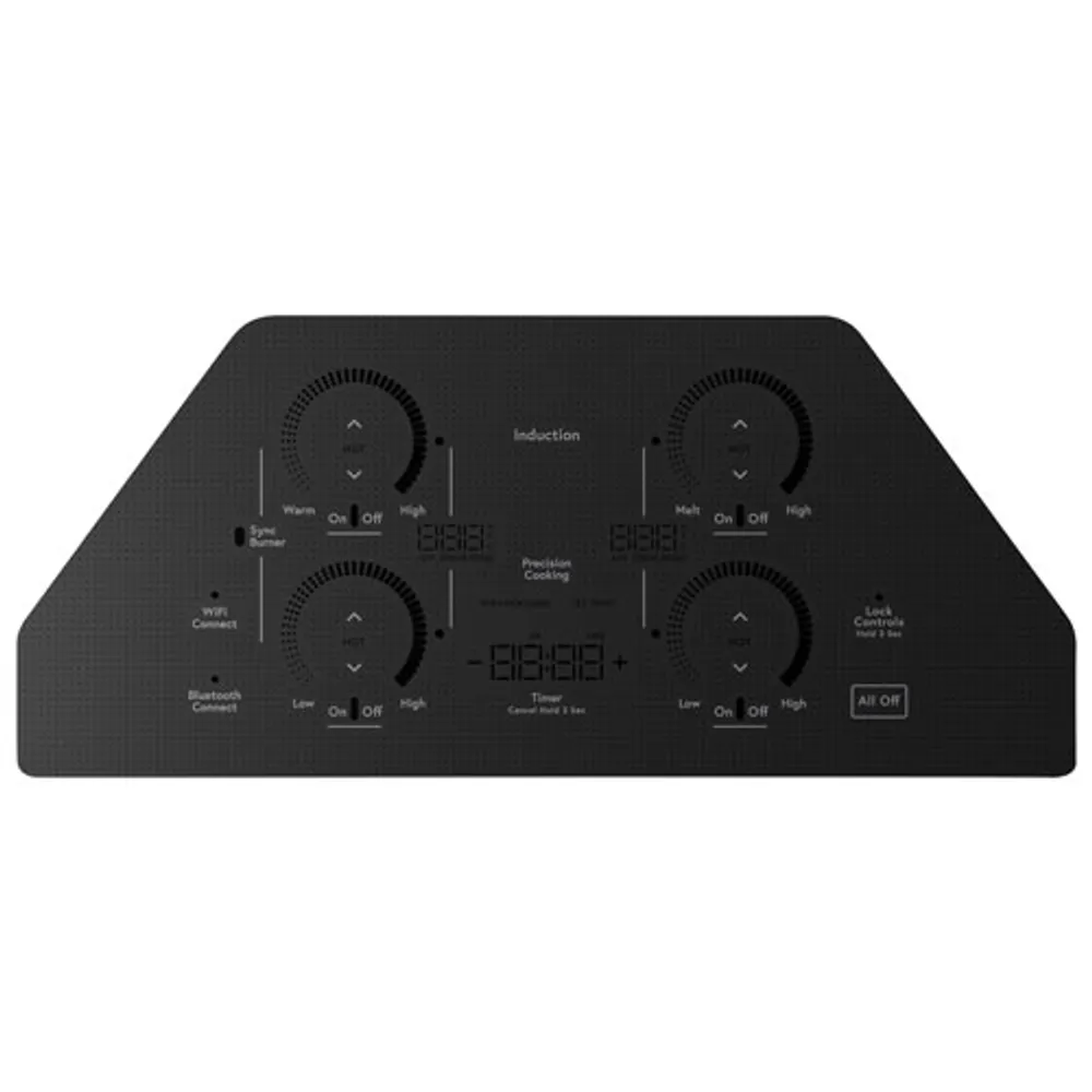Cafe 30" 4-Element Induction Cooktop (CHP90301TBB) - Black