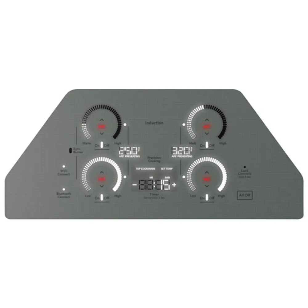 Cafe 30" 4-Element Induction Cooktop (CHP90302TSS) - Stainless Steel