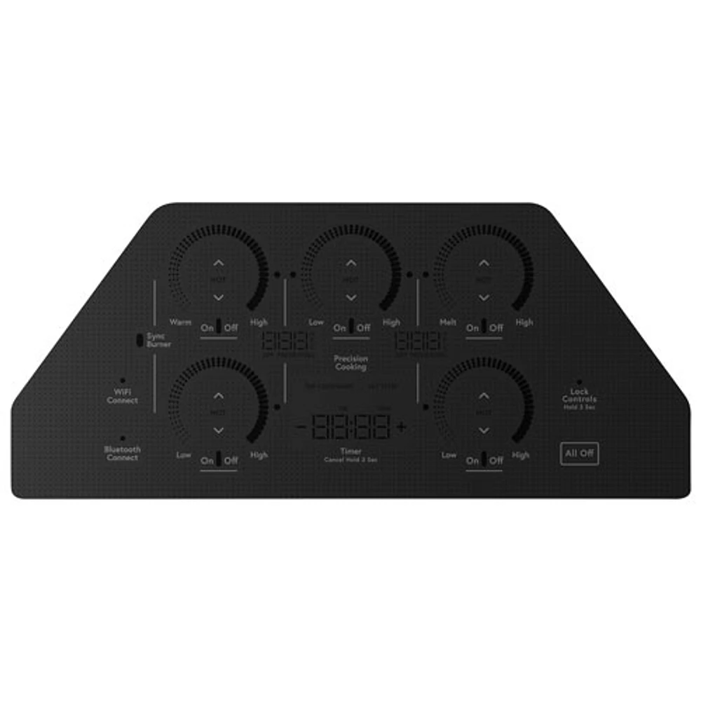 Cafe 36" 5-Element Induction Cooktop (CHP90361TBB) - Black