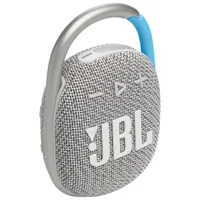 Haut-parleur sans fil Bluetooth étanche Clip 4 Eco de JBL - Blanc