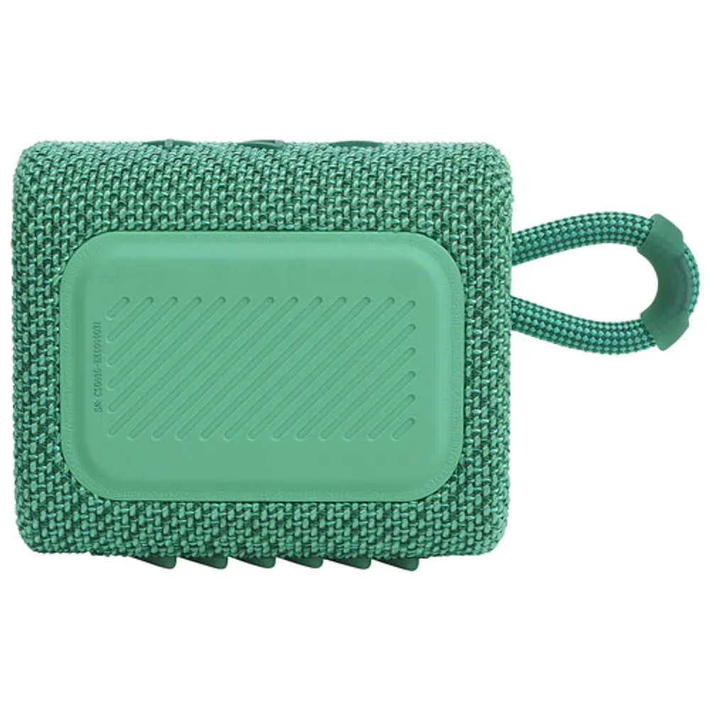 JBL Go 3 Eco Waterproof Bluetooth Wireless Speaker - Green