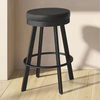 Swice Modern Faux Leather Bar Height Barstool