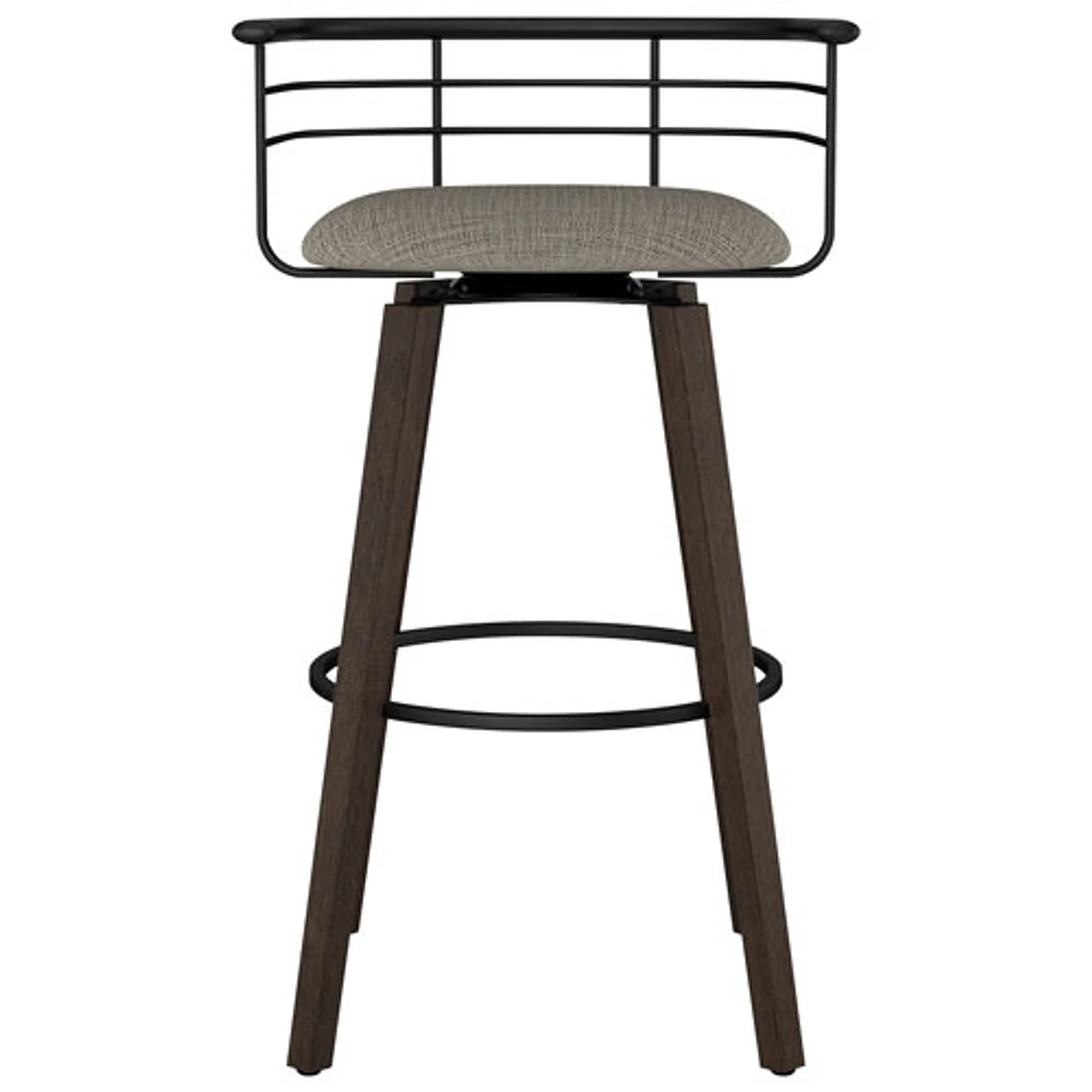 Colt Transitional Bar Height - Beige Black Tweed/Dark GreyBrown