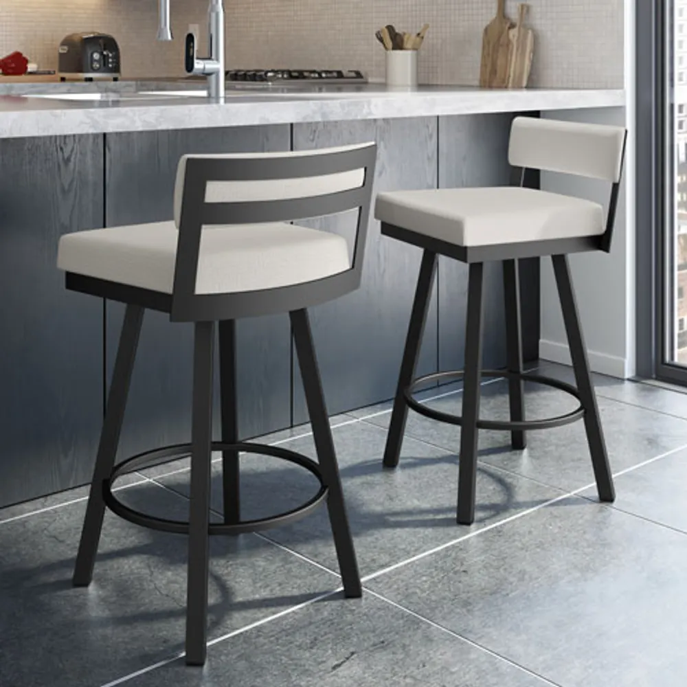 Travis Contemporary Counter Height Barstool