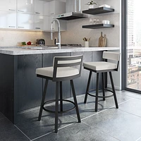 Travis Contemporary Counter Height Barstool