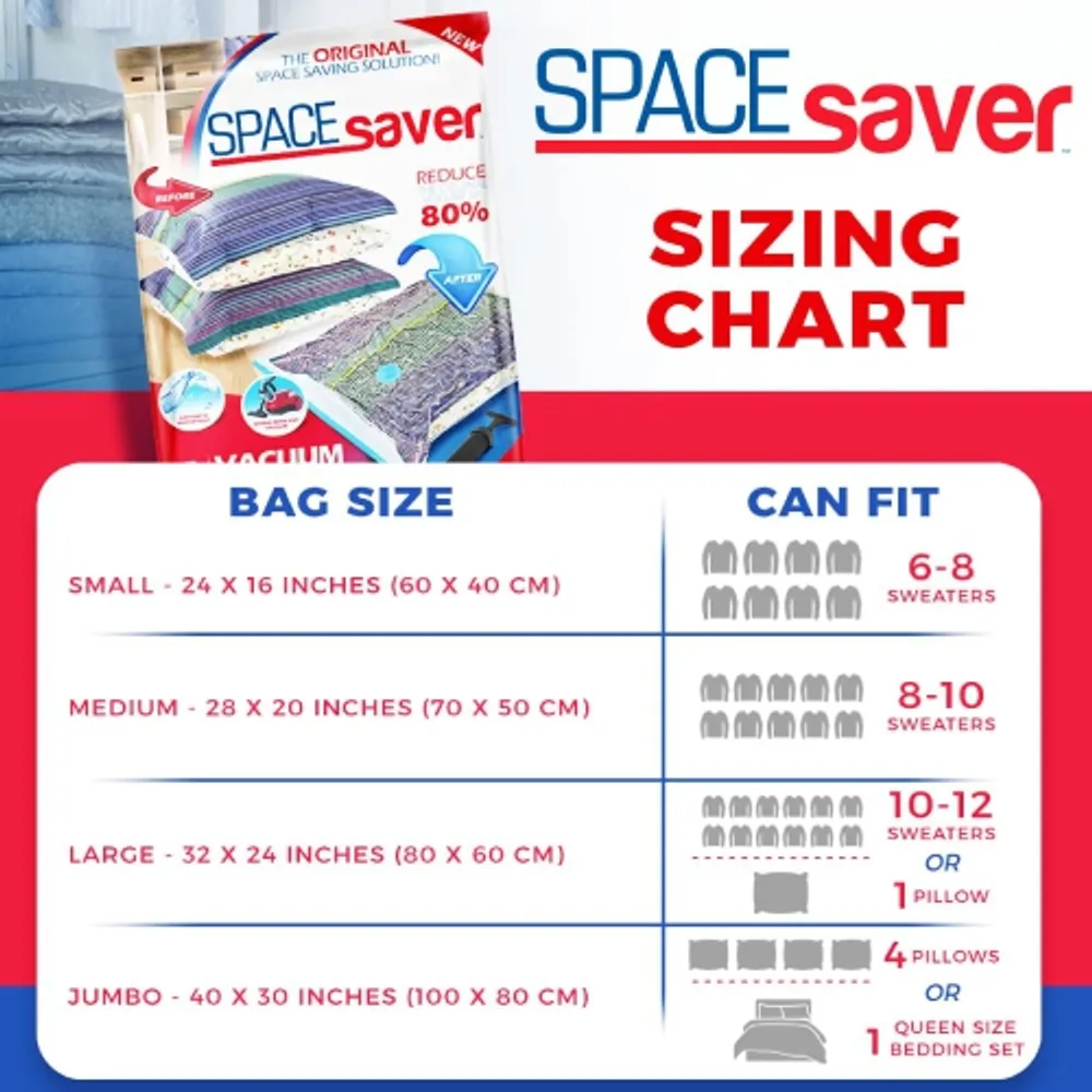 Cut Down On Wasted Space With Vacuum Storage Bags | Reviews, Ratings,  Comparisons