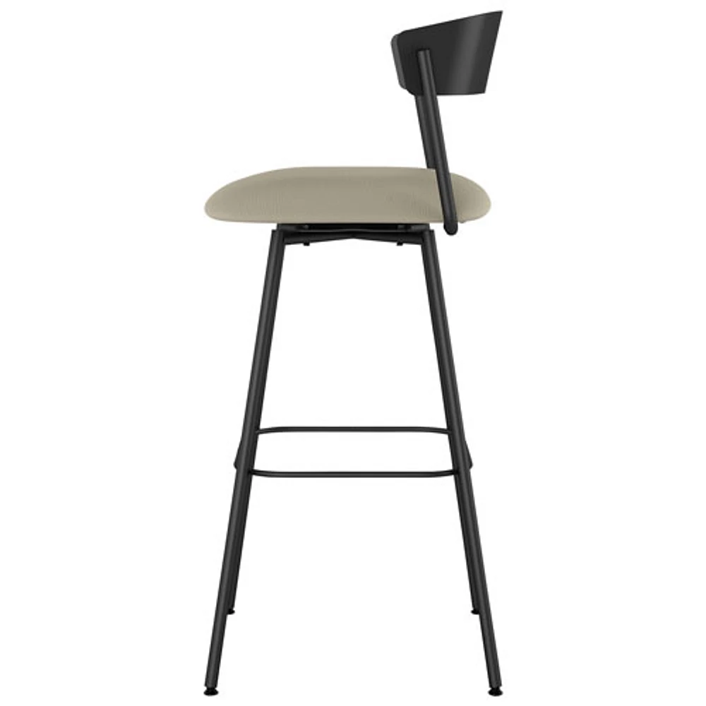 Ludwig Contemporary Faux Leather Counter Height Barstool