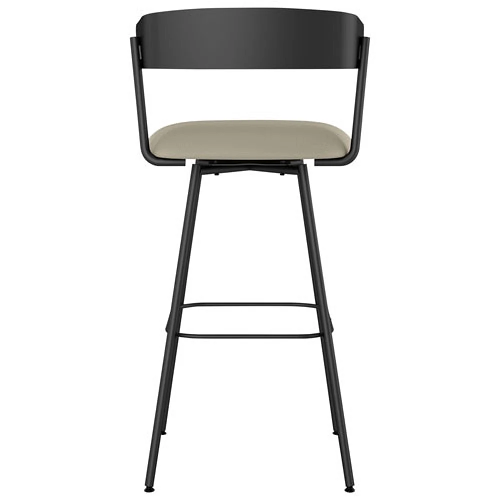 Ludwig Contemporary Faux Leather Counter Height Barstool