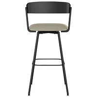 Ludwig Contemporary Faux Leather Counter Height Barstool