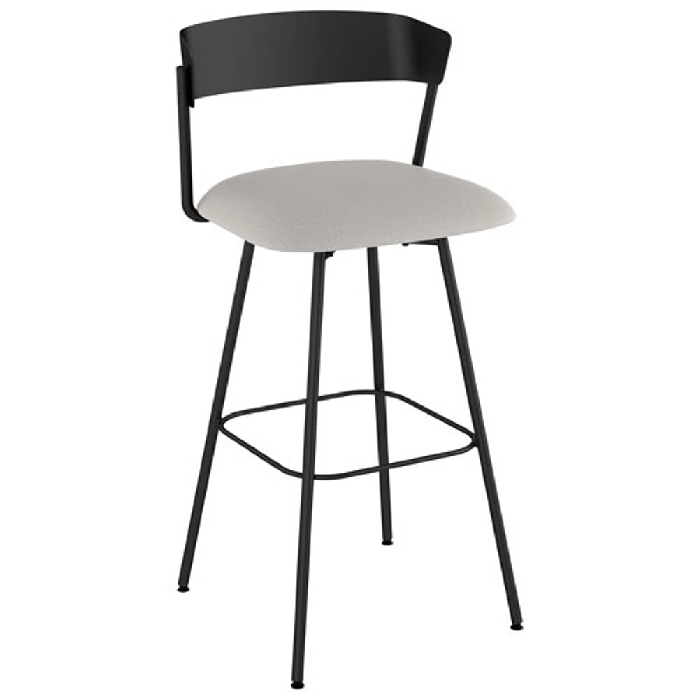 Ludwig Contemporary Polyester Counter Height Barstool