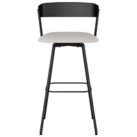 Ludwig Contemporary Polyester Counter Height Barstool