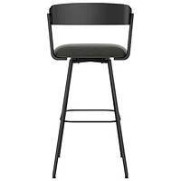 Ludwig Contemporary Polyester Bar Height Barstool