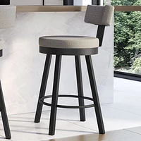 Morgan Contemporary Polyester Counter Height Barstool