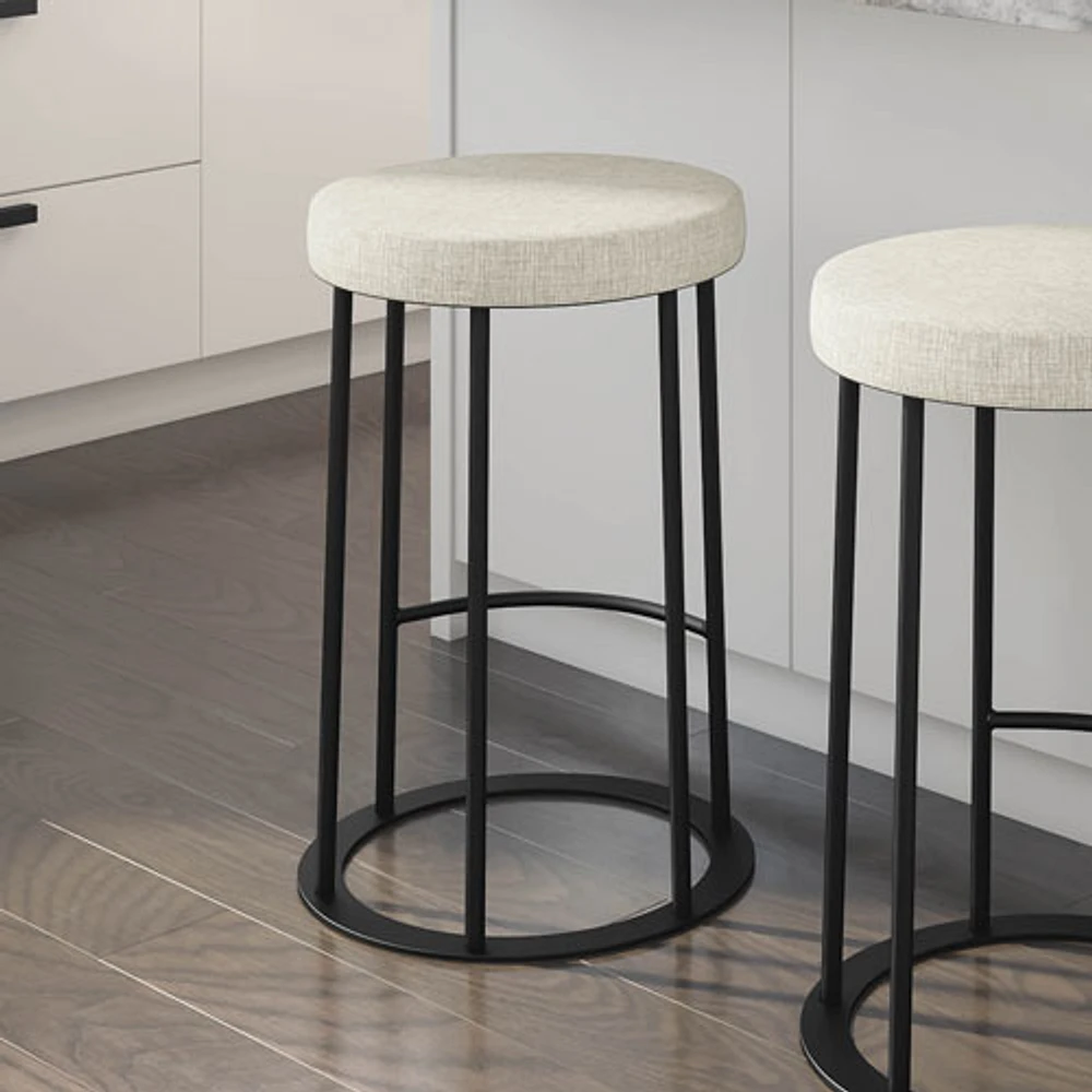 Iris Traditional Counter Height Barstool