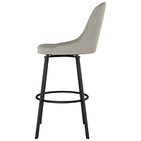 Tabouret de bar contemporain en polyester à hauteur de comptoir Harper