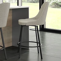 Harper Contemporary Polyester Counter Height Barstool