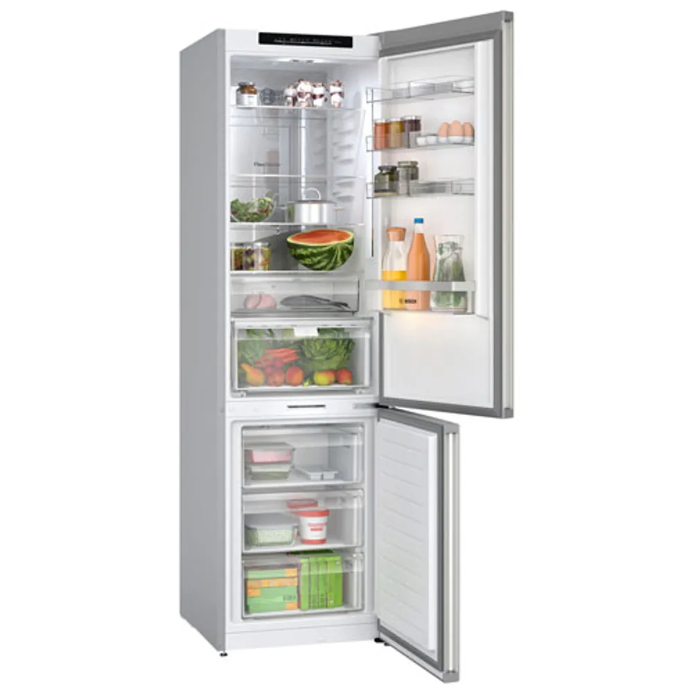 Bosch 25" 12.8 Cu. Ft. Bottom Freezer Refrigerator (B24CB50ESS) - Stainless Steel