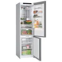 Bosch 25" 12.8 Cu. Ft. Bottom Freezer Refrigerator with Water Dispenser (B24CB80ESW) - White Glass