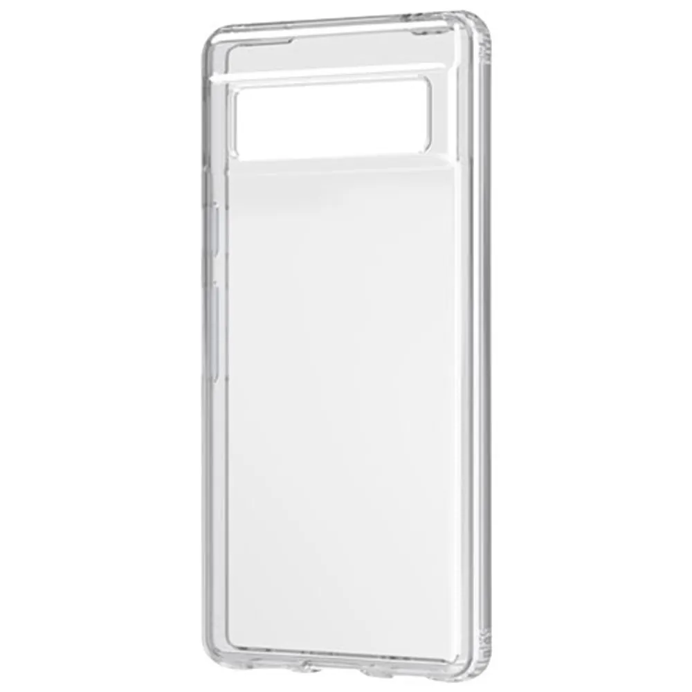 Étui rigide ajusté Evo Clear de tech 21 pour Pixel 7a de Google - Transparent
