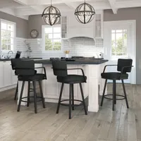 Thea Rustic Country Counter Height Barstool