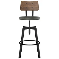 Tabouret de bar transitionnel à hauteur de comptoir Symmetry