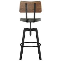 Tabouret de bar transitionnel à hauteur de comptoir Symmetry