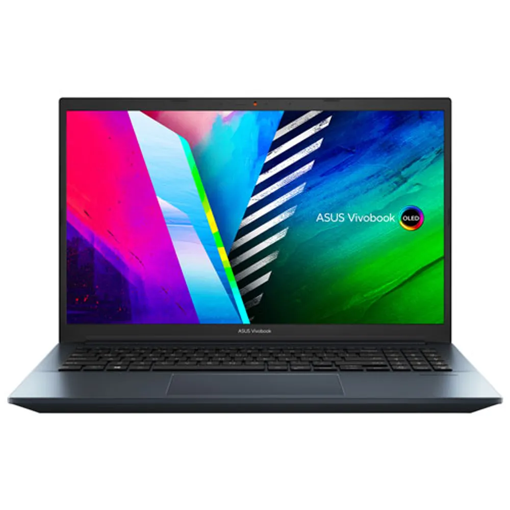 ASUS VivoBook Pro OLED 15.6" Laptop - Quiet Blue (AMD Ryzen 7 5800H/512GB SSD/16GB RAM/GeForce RTX 3050)