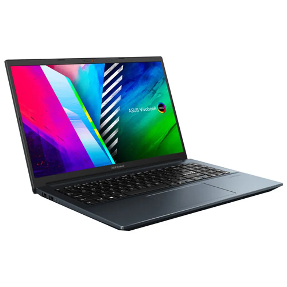 ASUS VivoBook Pro OLED 15.6" Laptop - Quiet Blue (AMD Ryzen 7 5800H/512GB SSD/16GB RAM/GeForce RTX 3050)