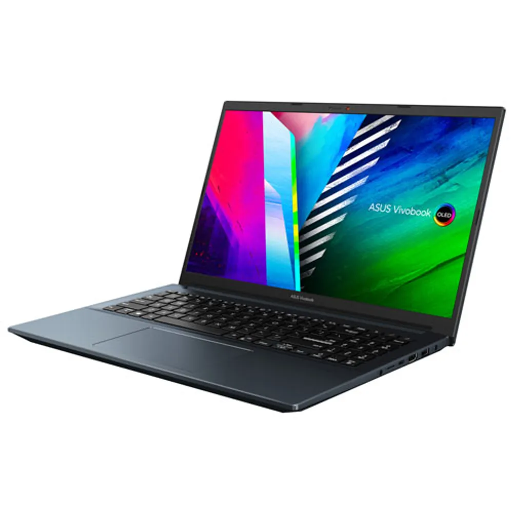 ASUS VivoBook Pro OLED 15.6" Laptop - Quiet Blue (AMD Ryzen 7 5800H/512GB SSD/16GB RAM/GeForce RTX 3050)