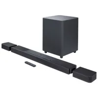 Barre de son 11.1.4 canaux Dolby Atmos 1170 W Bar 1300X de JBL avec haut-parleur d'extrêmes graves sans fil