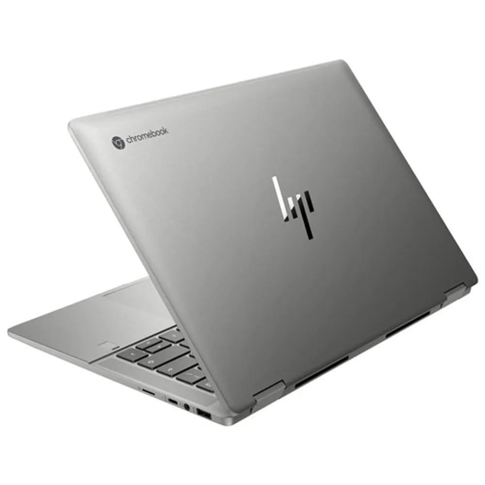HP x360 14" Touchscreen 2-in-1 Chromebook - Silver (Intel Core i3-1215U/256GB SSD/8GB RAM/Chrome OS)
