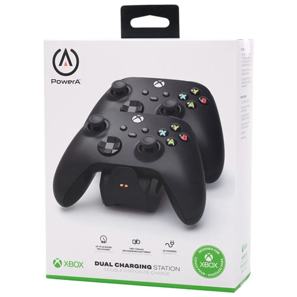 PowerA Dual Charging Station for Xbox Series X|S / Xbox One - Black