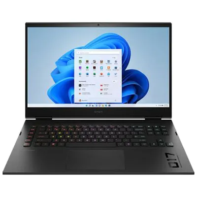 Portable de jeu de 17 po OMEN de HP - Noir ombragé (Core i9 13900HX d'Intel/SSD 2 To/RAM 32 Go/GeForce RTX 4090/Windows 11)