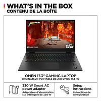 HP OMEN 17" Gaming Laptop - Shadow Black (Intel Core i9 13900HX/2TB SSD/32GB RAM/GeForce RTX 4090 /Win 11)