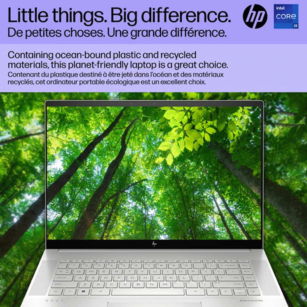 HP ENVY 16" Touchscreen Laptop - Natural Silver (Intel Core i9-13900H/2TB SSD/32GB RAM/GeForce RTX 4060)