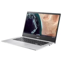 ASUS CX1 14" Chromebook - Transparent Silver (Intel Celeron N4500/64GB eMMc/8GB RAM/ChromeOS)