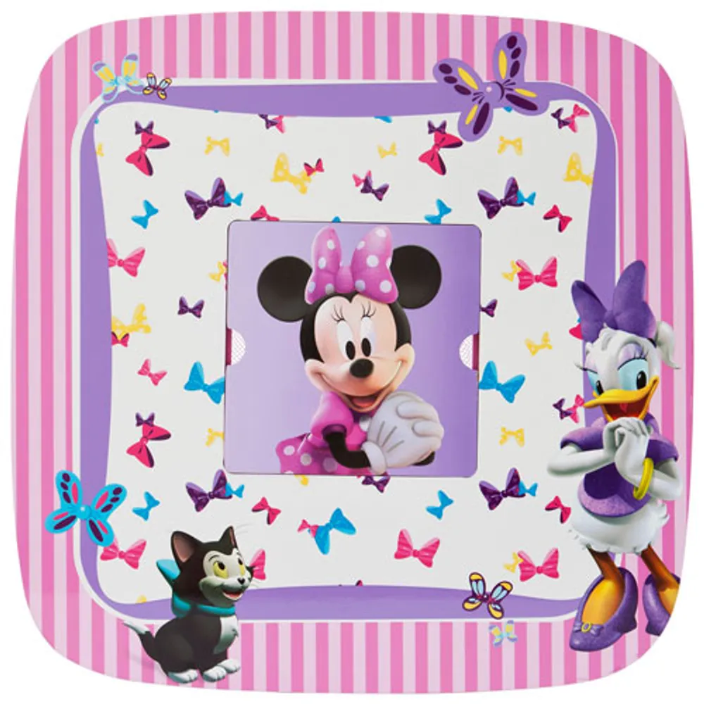 Minnie Mouse 3-Piece Kids Table and Chair Set - Pink