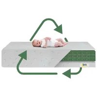 Serta Perfect Slumber Crib and Toddler Mattress