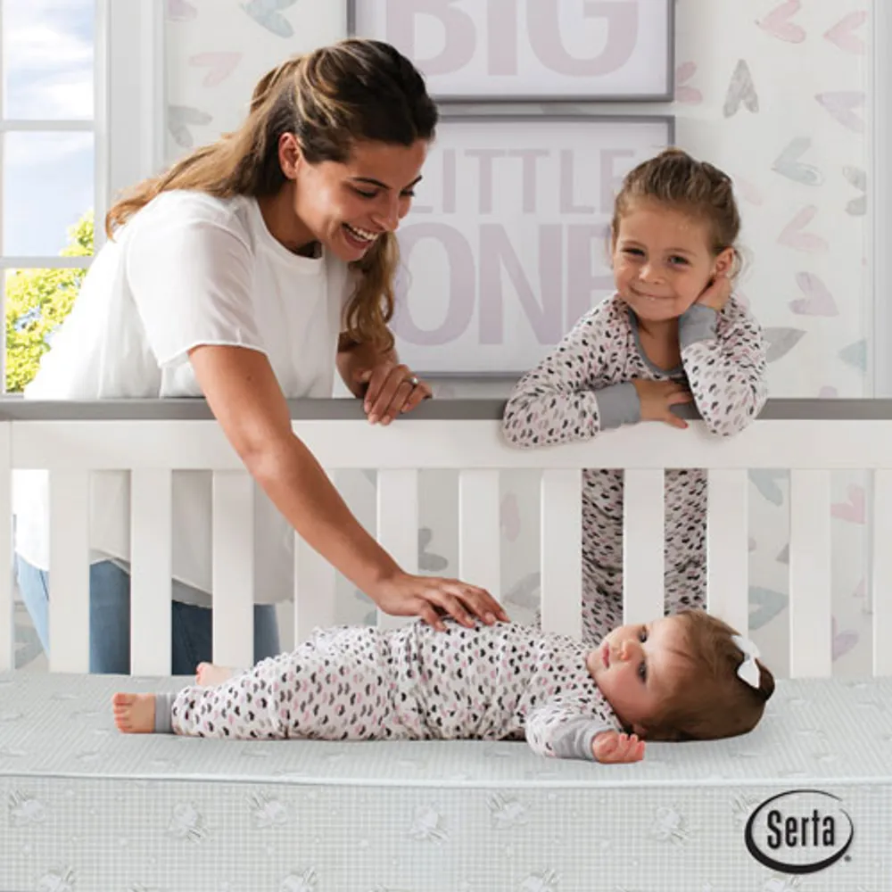 Matelas Perfect Slumber pour lit de bébé et tout-petit de Serta