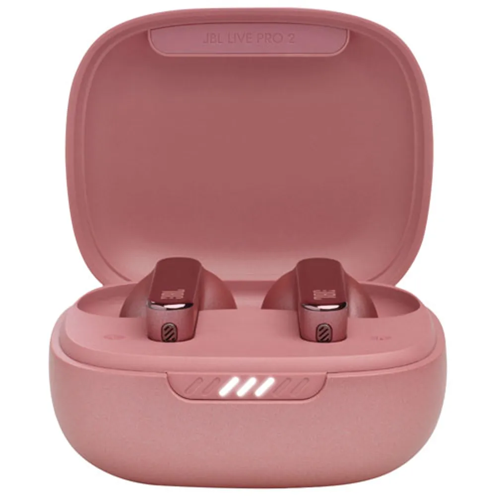 JBL Live Pro 2 In-Ear Noise Cancelling True Wireless Earbuds - Pink